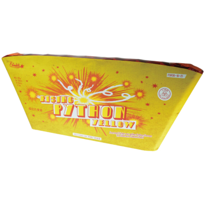 Rising Python Yellow