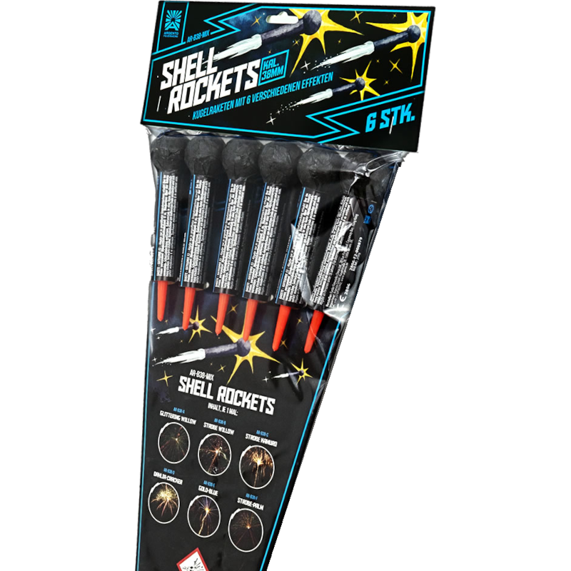 Shellrockets Cal. 38 mm